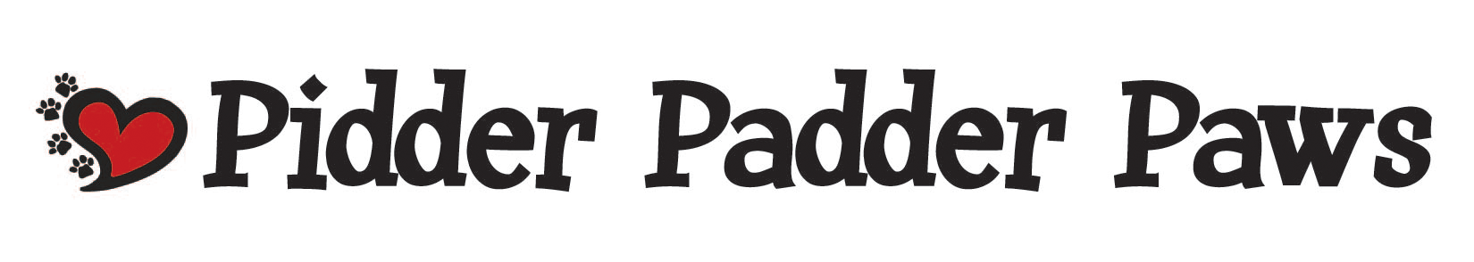Pidder Padder Paws logo